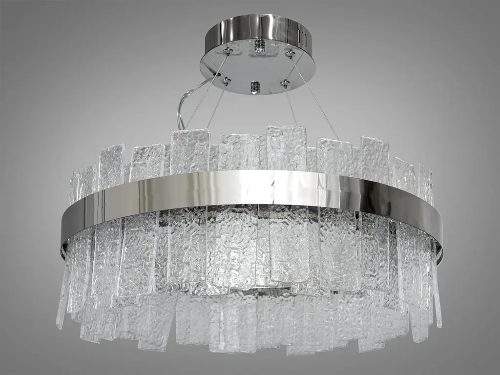 Люстра стельова Diasha 817/500CH 110W, 6050 лм, хром, для коридору, вітальні, спальні - фото 4