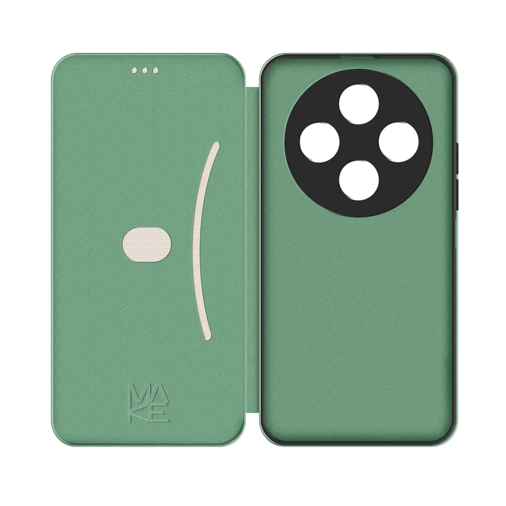 Чохол-книжка MAKE Xiaomi Redmi 14C/Poco C75/Redmi A4 Flip Mint - фото 2