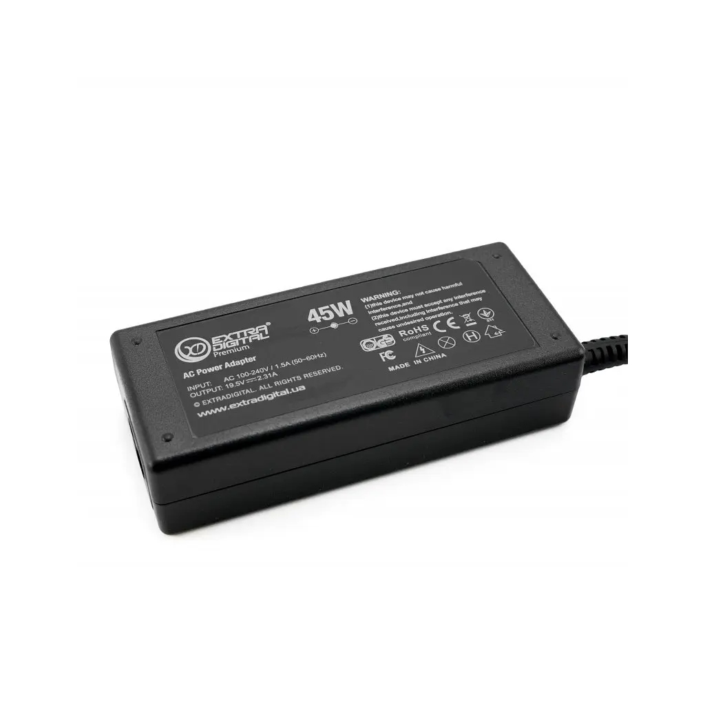 Блок живлення до ноутбуку Extradigital HP 19.5V, 2.31A, 45W (4.5x3.0) (PSH3862) - фото 4