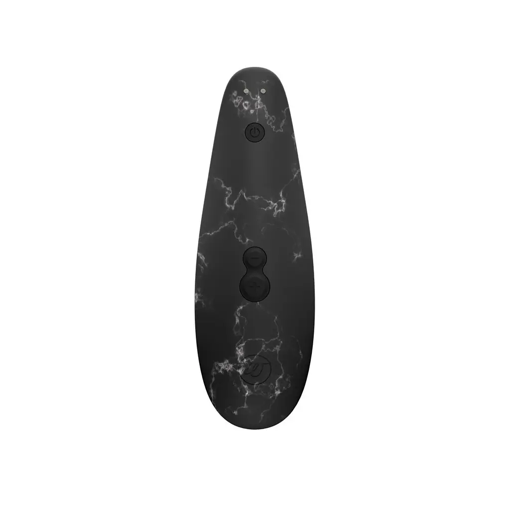 Вакуумний стимулятор клітора Womanizer Marilyn Monroe Black Marble - фото 8