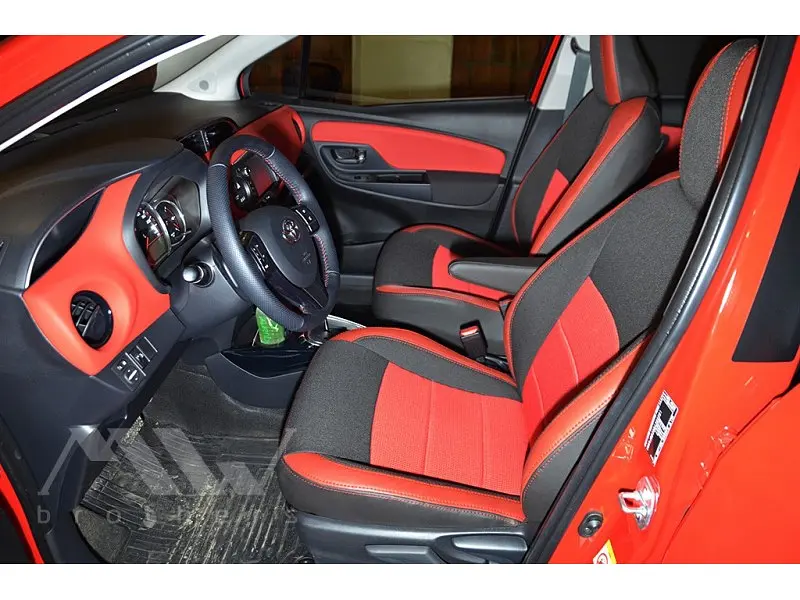 Авточохли модельні MW Brothers для Toyota Yaris c 2012 - фото 5