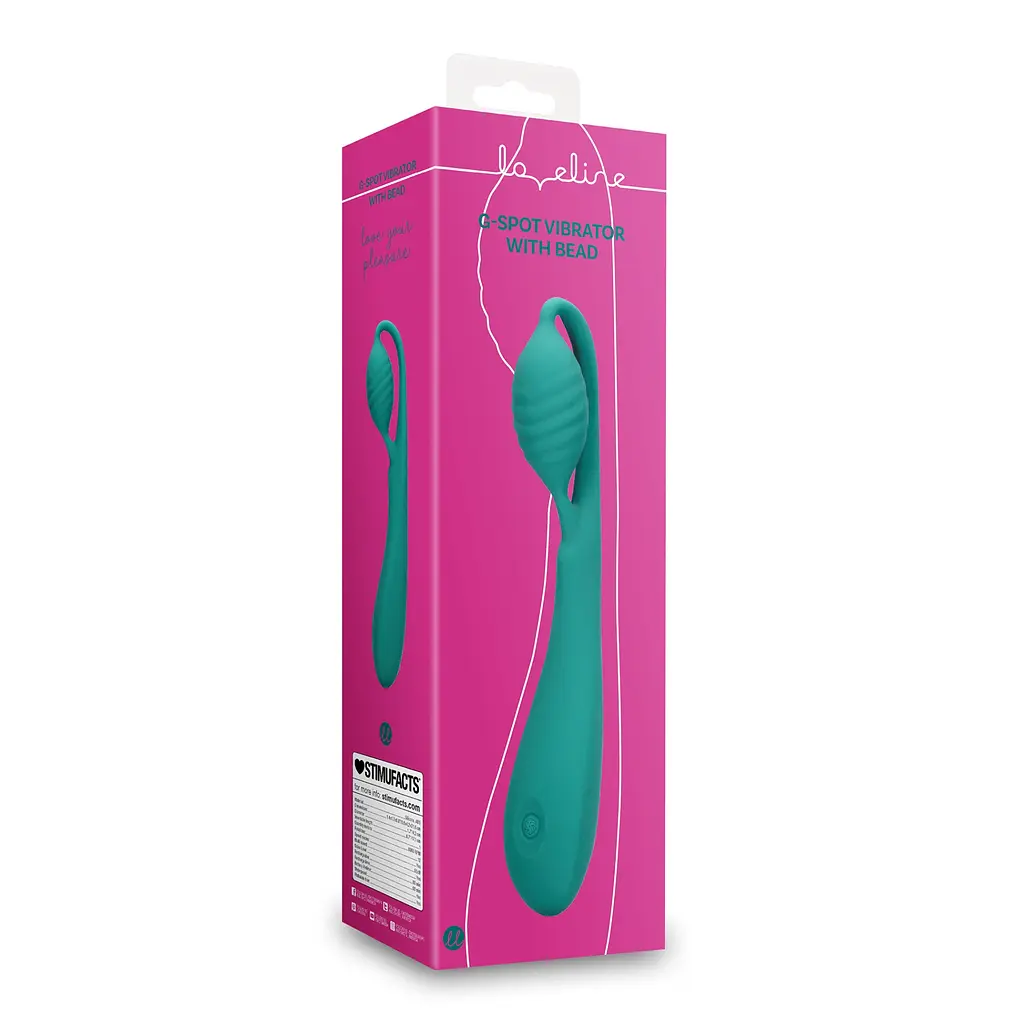 Вібратор G-Spot Vibrator with Bead SCALA 36-LOVE077GRN 100193 - фото 3