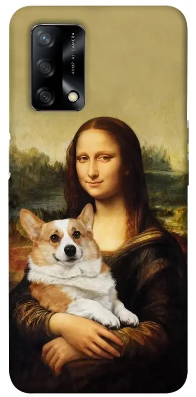 TPU чохол Demsky Mona corgi для Oppo A74 4G