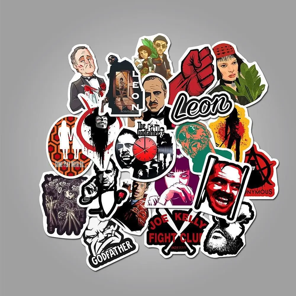 Стікерпак GeekLand Cinema Icons 50 штук - фото 3