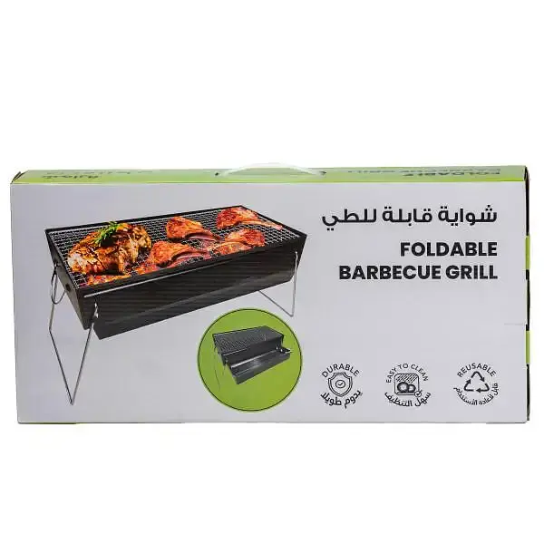 Мангал портативный TS Kitchen складной переносной с хромированной решеткой HP461GR - фото 9