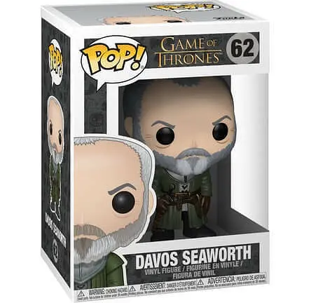 Фігурка Funko Pop Давос Сіворт Гра Престолів Game of Thrones Ser Davos Seaworth 10 см GT DS62 - фото 3