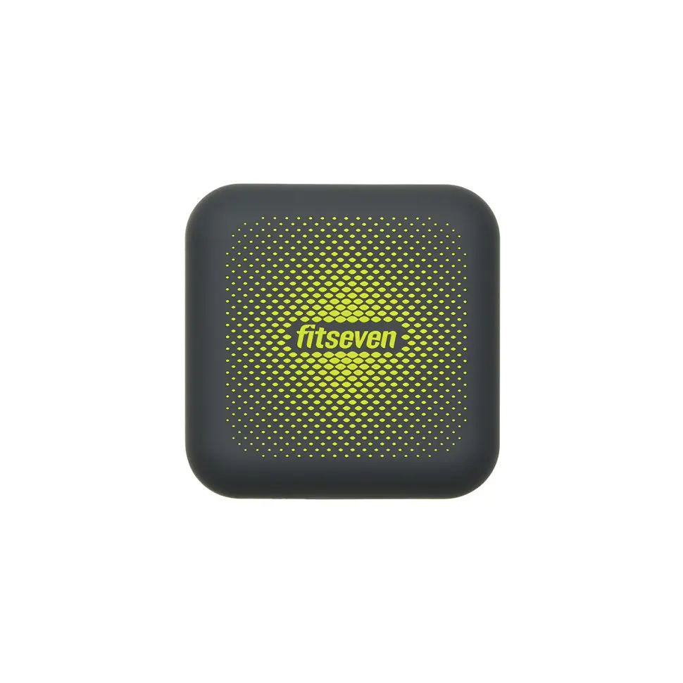 Кейс для капсул Fitseven UZSPACE TP005GY, графітовий з жовтим - фото 2