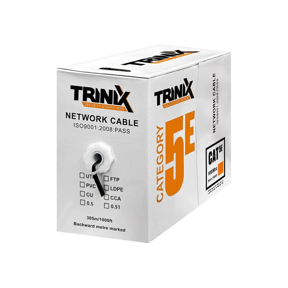 Кабель вита пара FTP CAT5E CU 0.5mm LSZH Indoor Trinix 305m (33-00030) - фото 3