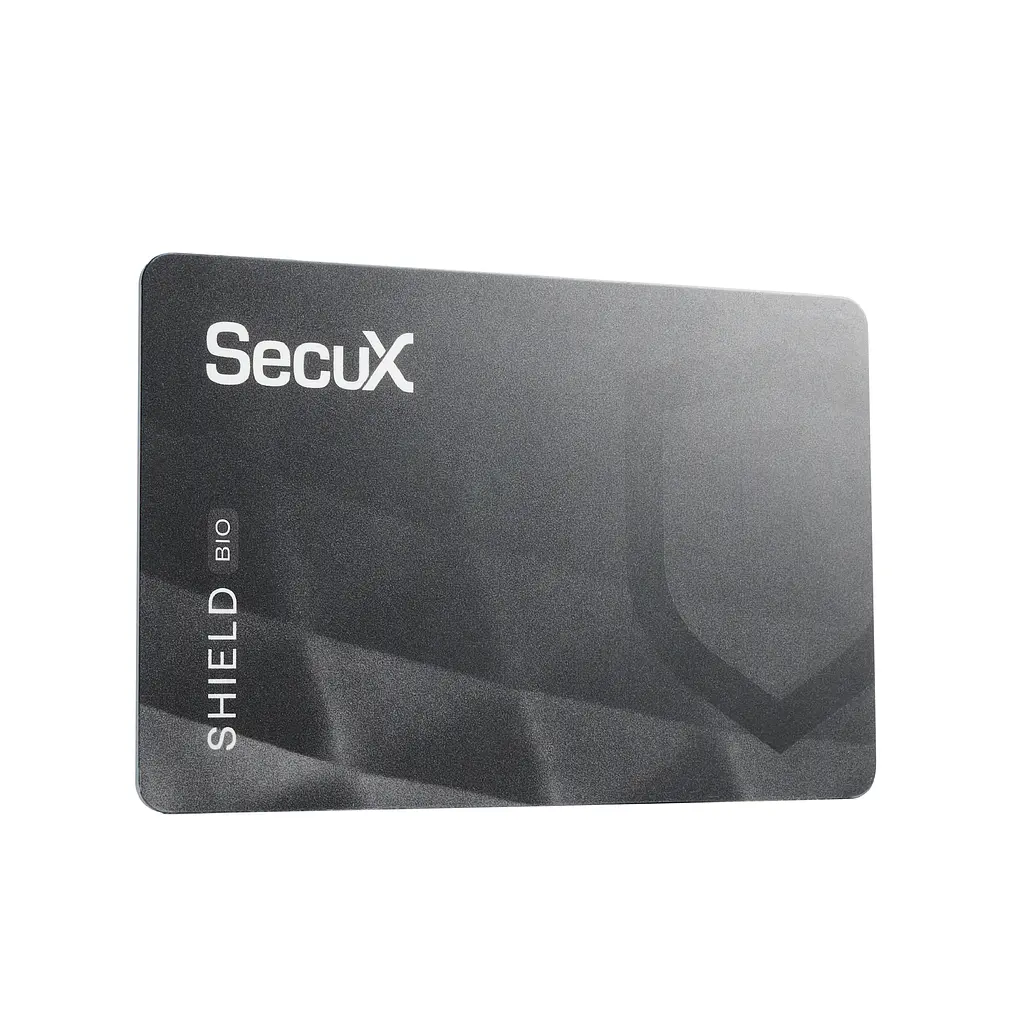 Біометричний апаратний криптогаманець SecuX Shield BIO з відбитком пальця (B0CSS772MB) - фото 5