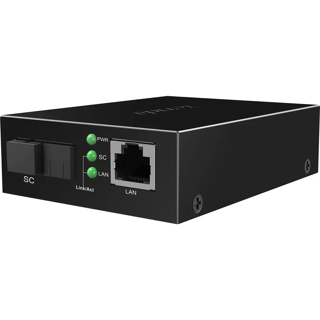 Медіаконвертер одномодовий Tenda TFC100B