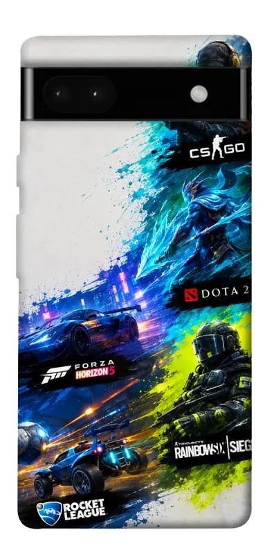 TPU чохол Demsky Full Throttle для Google Pixel 6a