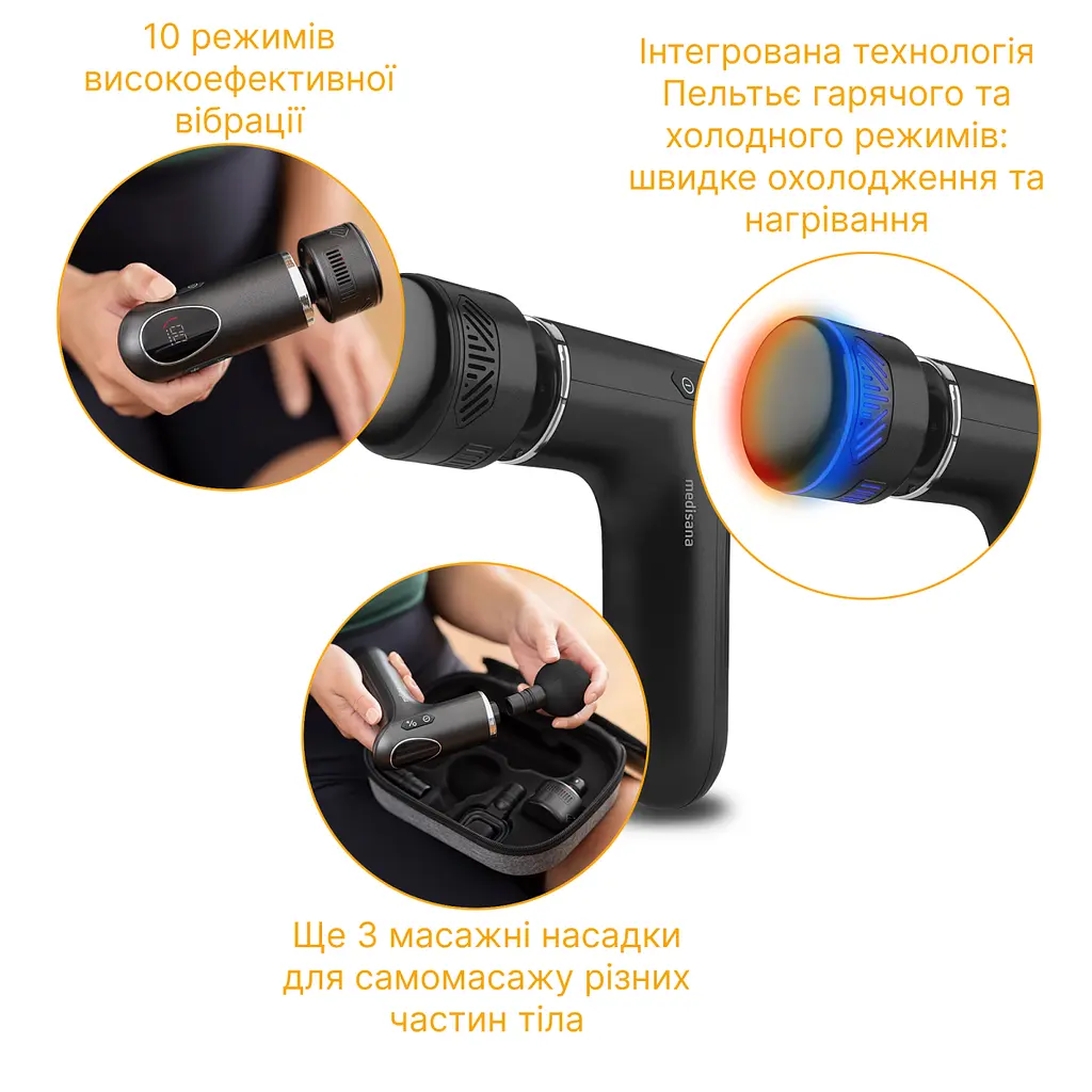Масажер для тіла Medisana MG 560 Hot & Cold (MG 560-2711) - фото 8