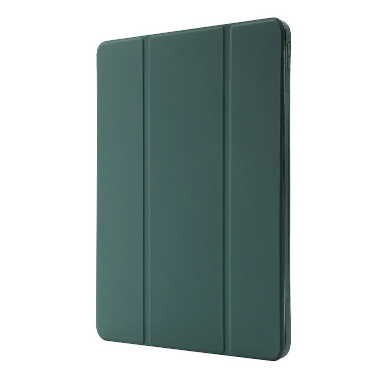 Чехол-книжка BeCover Tri Fold Soft TPU с креплением Apple Pencil для Apple iPad Air 13" M2/M3 2024/2025 Dark Green (711467) - фото 2