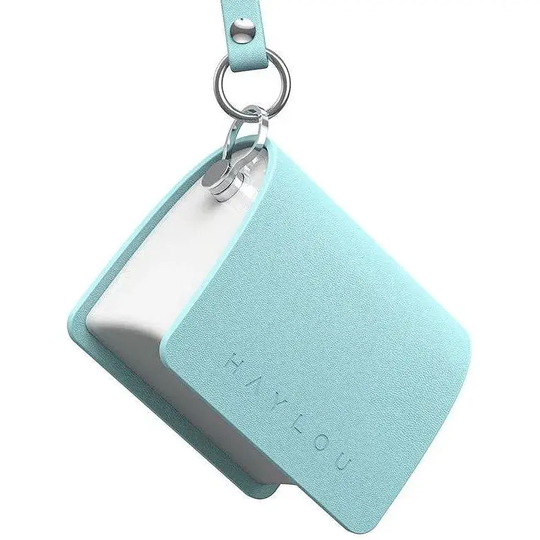 Беспроводные наушники Xiaomi Haylou T87 Lady Bag голубые - фото 5