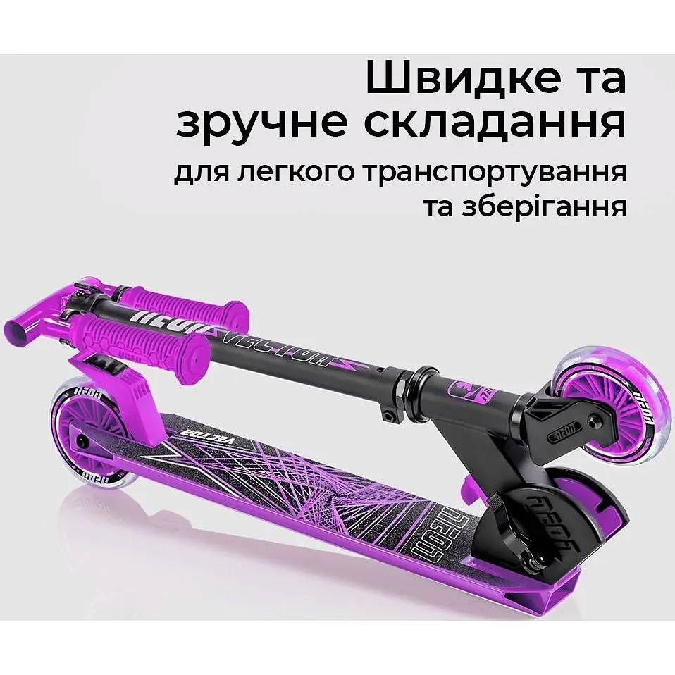 Самокат Neon Vector, розовый (NT05P2) - фото 6