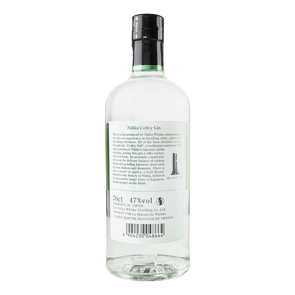 Джин Nikka Coffey Gin, 47%, 0,7 л - фото 3