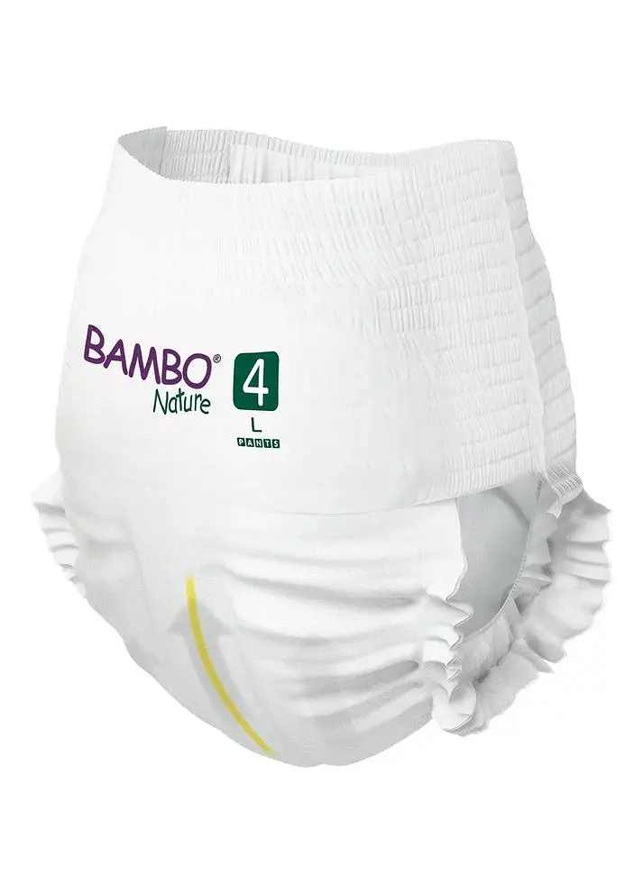 ЕКО Підгузки-трусики Bambo Nature Pants 4 (7-12 кг), 20 шт. Bambo Nature (19257) - фото 4