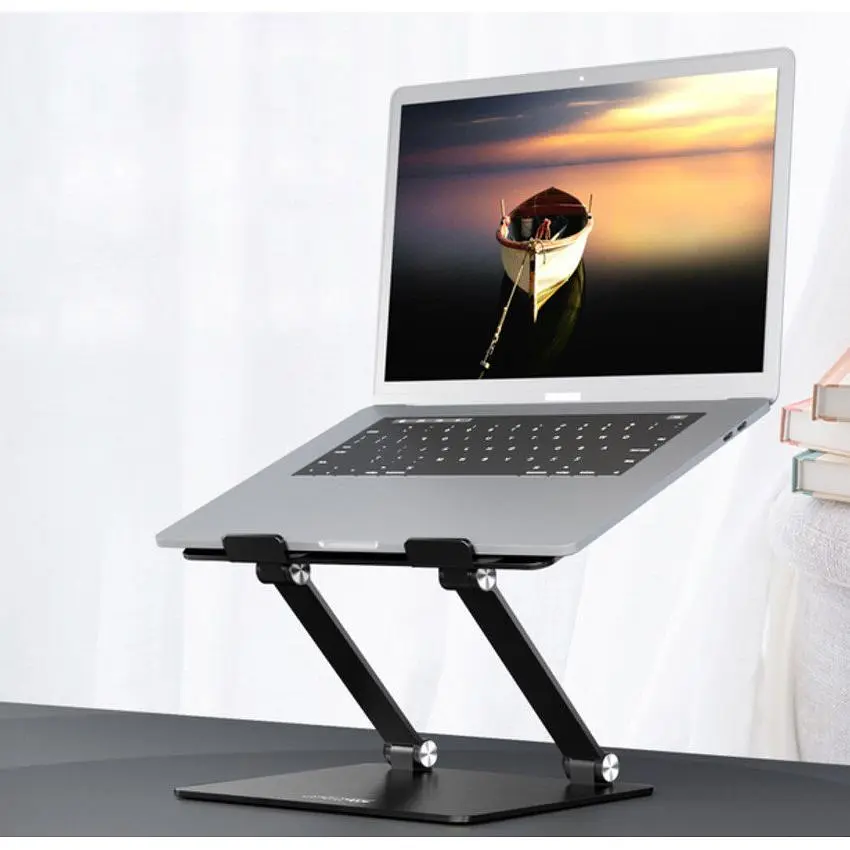 Підставка для ноутбука планшета OfficePro LS-111-B Alloy Aluminum Black - фото 9