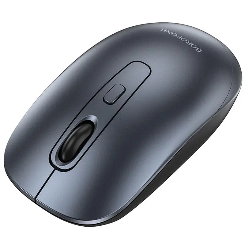 Миша бездротова Borofone BG13 Winner 2.4G Black/Metal gray - фото 5