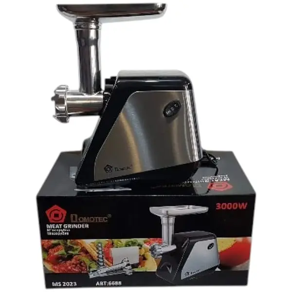 Електрична м'ясорубка Domotec MS-2023 з насадками  - фото 5