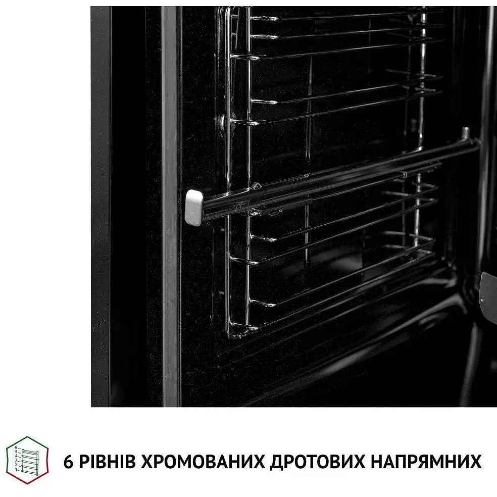 Духова шафа Perfelli Diamond 6D10NS Nero - фото 15