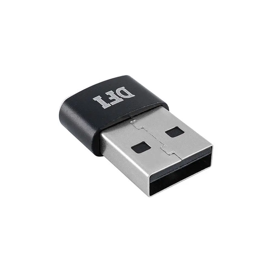 Перехідник USB-A to Type-C 3A (with logo DFI) - фото 2