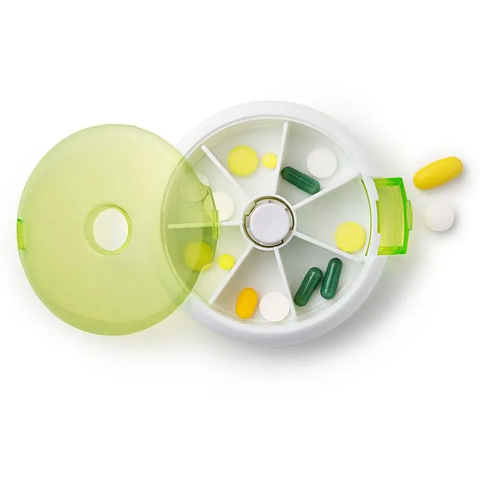 Органайзер для таблеток МВМ My Home PC-05, 7 днів 9 см зелений (PC-05 GREEN) - фото 3