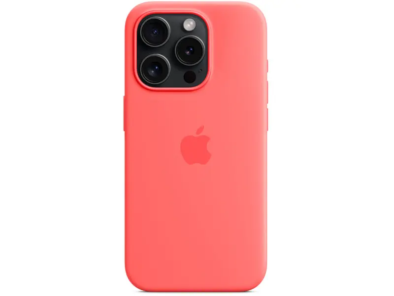 Чохол для смартфона Apple iPhone 15 Pro Silicone Case with MagSafe - Guava (MT1G3) - фото 2