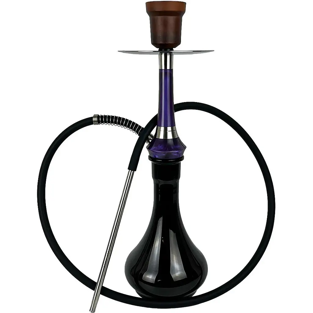 Кальян Totem Hookah Monolit Optima Violet Space Drop Black - фото 2
