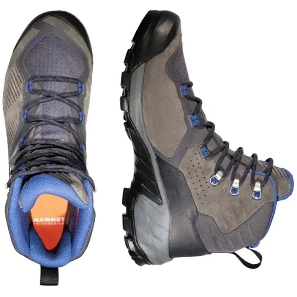 Черевики Mammut Sapuen High GTX M 9 Dark Titanium-Dark Ice - фото 4