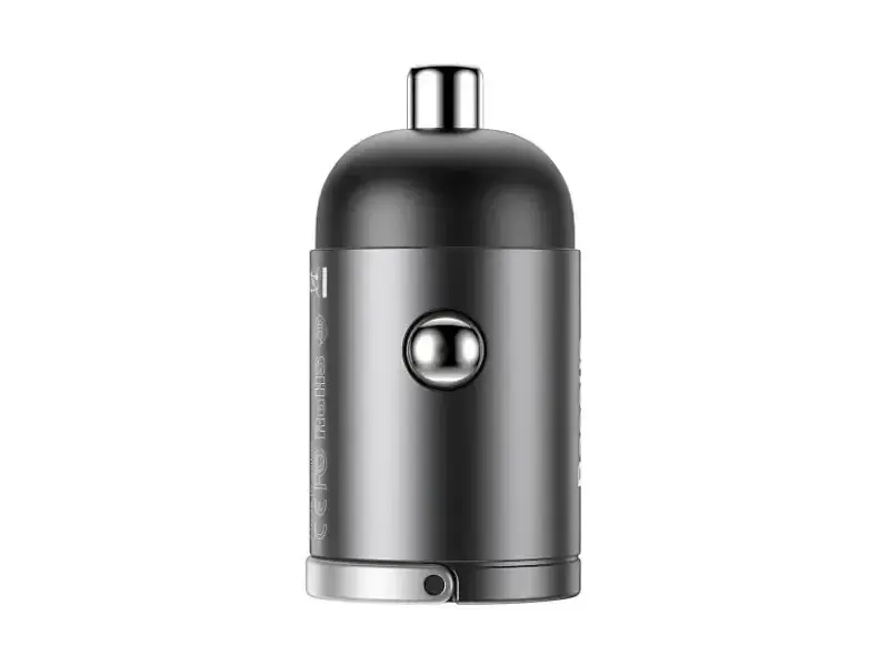 Автомобільний зарядний пристрій BASEUS Tiny Star Mini 30 W Black (C00035001121-00) - фото 2