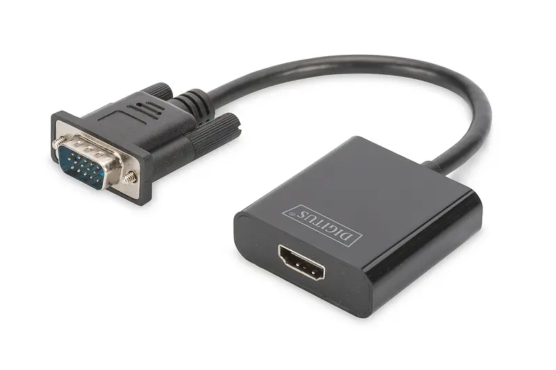 Адаптер Digitus VGA > HDMI (M/F), Full HD teh0018486 - фото 2