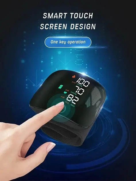 Тонометр на зап'ястя із голосовим оповіщенням Blood Pressure Monitor - фото 7