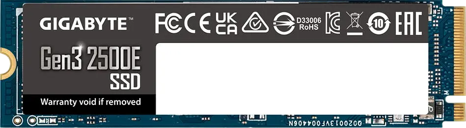 SSD M.2 накопичувач GIGABYTE Gen3 2500E 500GB (G325E500G) - фото 2