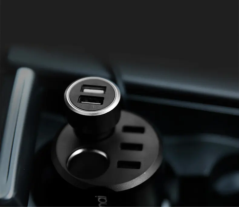 Автомобільний зарядний пристрій 70mai Car charger 3USB CC03 Black - фото 3