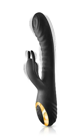 Силиконовий вібратор RABBIT MY MAHARANI BLACK EMPIRE Black Empire 90-521170001000 96976 - фото 2