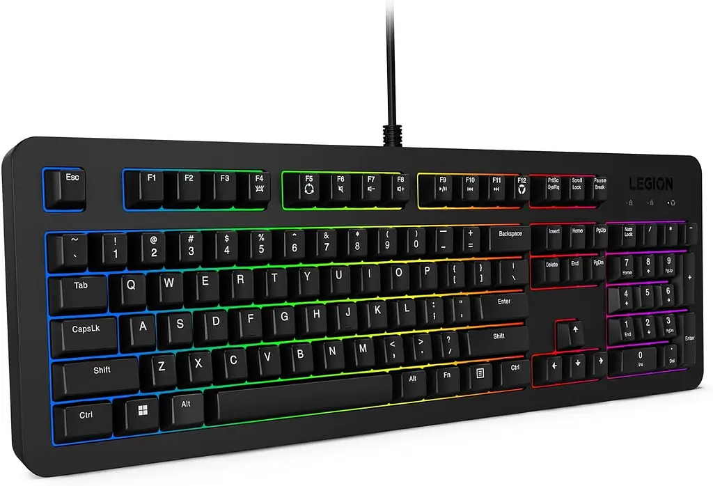 Клавиатура Lenovo Legion K310 RGB Gaming Keyboard - Ukraine (GY41N91855) - фото 3