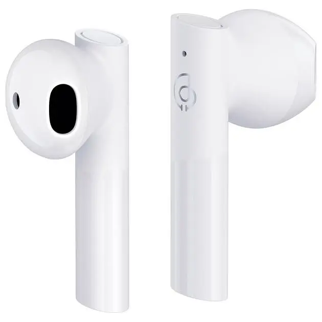 Беспроводные наушники Haylou T33 MoriPods, IPX4, ANC, BT5.0, 35mAh, 310mAh, 6h, TWS Earbuds White EU - фото 2