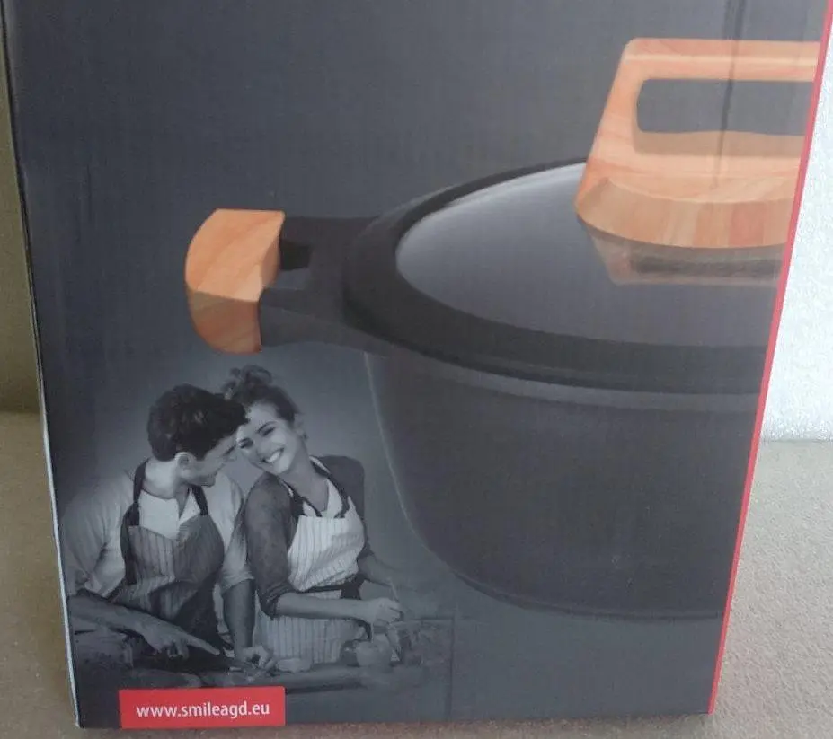 Каструля з мармуровим покриттям Smile MGK-15 20 см. 2,6 л - фото 10