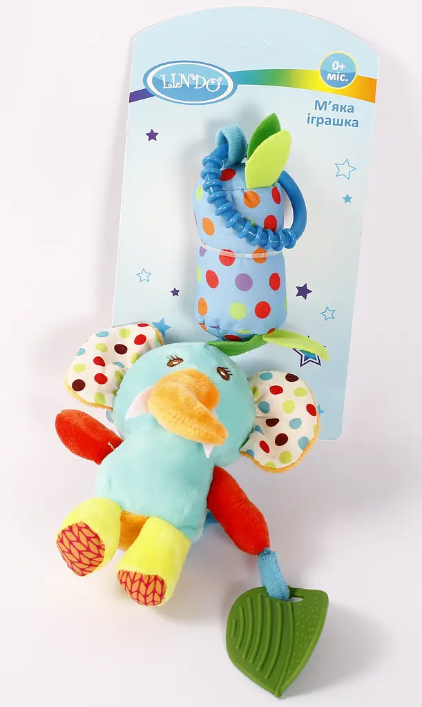 М'яка іграшка-підвіска Lindo Слон (F +1001 слон) - фото 2