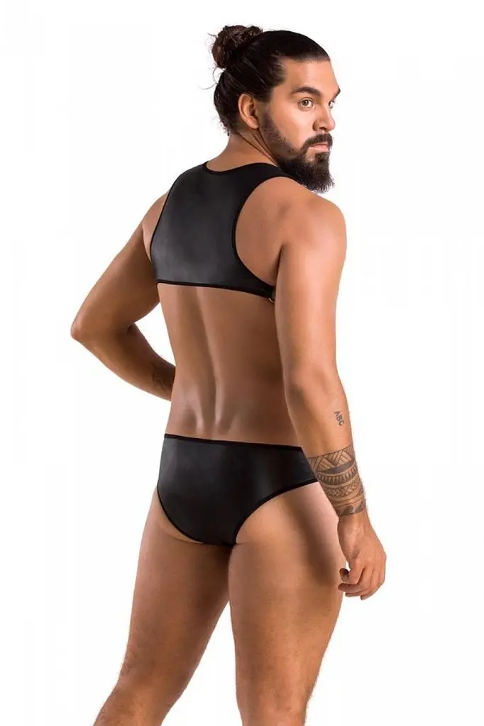 Боді чоловіче Passion Free Your Senses Adam 056 XXL/XXXL чорний - фото 2