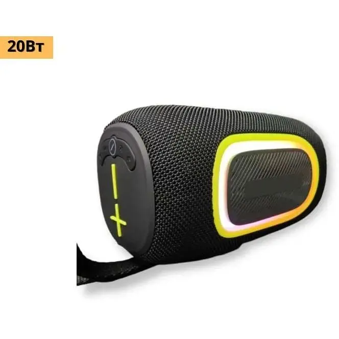 Портативна колонка XPRO P65 20Вт USB AUX FM Bluetooth чорна (41089-P65) - фото 2