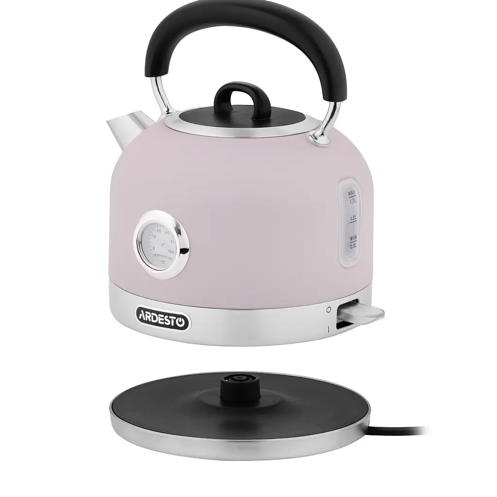 Электрочайник Ardesto Lilac Dream 1.7 л металл матовый Otter лиловый kuh0015381 - фото 4