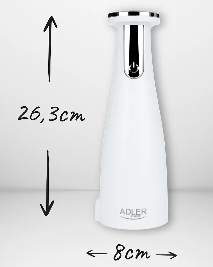 Млинок для спецій Adler AD 4449 білий електричний/150мл/керамічні жорна/USB-C/3 змінні млинки/білий - фото 8