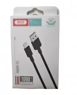 Кабель XO NB156 USB cable for apple Чорний - фото 2
