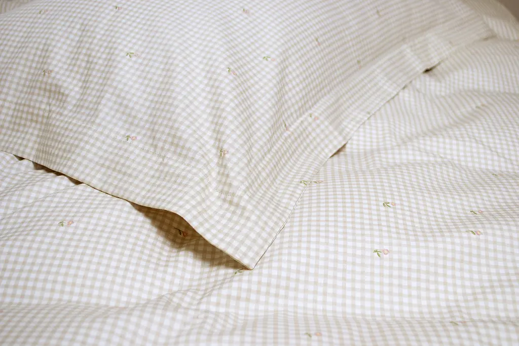 Постельное белье сатин Lotus Home - Hima евро - фото 3