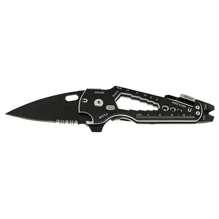 Розкладний ніж True Utility Smartknife+ Чорний - фото 2