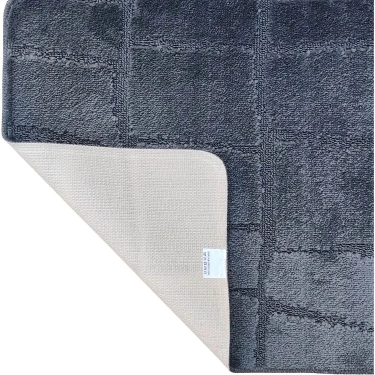 Набор ковриков для ванной Vezzer Standart 60x100 и 60x50 см металлик (VZS7020EDEN) - фото 3