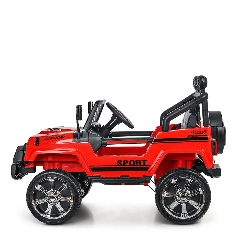 Дитячий електромобіль джип Bambi Racer M 3237EBLR-3 до 30 кг - фото 5