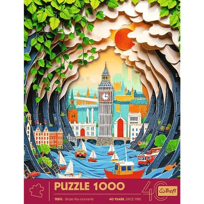 Пазл Trefl Jubileusz Лондон, 1000 елементів (5900511400434) - фото 3